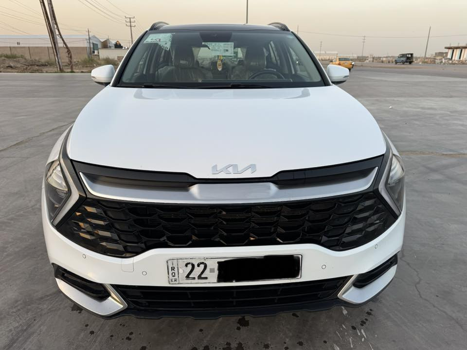 السلام عليكم 
سبورتج خليجي 2023 فول مواصفات
رقم اربيل دولي شرط التحويل او الوكالة 
سقف بنوراما
بصمة ابواب+ تشغيل 
شاشة كبيرة متصله
محرك 2000 دوش
عداد المسافة 49 قابل لزيادة
كشنات كهرباء
صندوق كهرباء شفط
كامرة دوارة
هند بريك بصمه
رادار ونقطة عمياء
حساس امامي خلفي
استيرن ومقاعد تدفئة
شاحن هاتف لاسلكي
ويل كب كروم 
انظمة قيادة متعدده 
لدات امامي خلفي
لايت عدسة زنون
مواصفات فول للاخير 
السعر 220 وبيها مجال بسيط حك الجيه
عنوان قضاء الصويرة
***********
