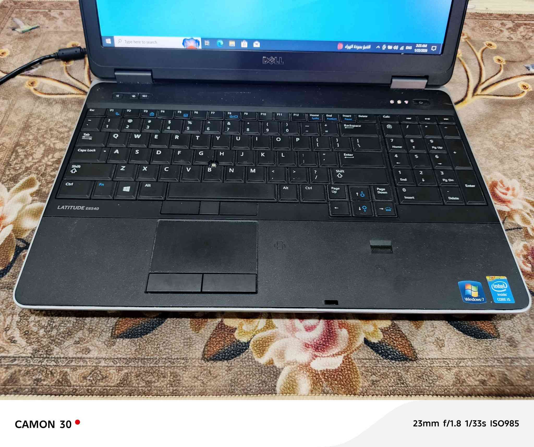 لاب توب ماركة ديل موديل e6540حجم ١٥.٦ 
معالج كوراي ٥ جيل رابع
رام٤ كيكا قابل للترقية
هارد٢٥٠كيكا قابل للترقية 
كارت شاشة انتل داخلي ٤٦٠٠
واي فاي بلوتوث كامرة بصمة سيدي روم كيبورد ضوئي 
بطارية شحن ساعة مع شاحن اصلي وجنطه هدية وفلاش تخزين حجم ٨ كيكا 
وندوز ١٠ مع كافة التعاريف 
للبيع ب ١٥٠ الف
((فقط الكفر مال هارد ماموجود والدكمة خاسفة مال بور بس شغالة بدون مشاكل)) 
متواجد واتساب ***********
بغداد راشدية منطقة القدس 
توصيل للمناطق التالية :
((حسينية -شعب- تقاطع النداء -باب المعظم- علاوي -ساحة عدن -ساحة الموال)) الفارس, صلاح الدين
