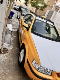 سمند موديل ٢٠١١ رقم بغداد نكيلزي بسمي مصفره هيئه وغرامات جاهزه للعمل م...