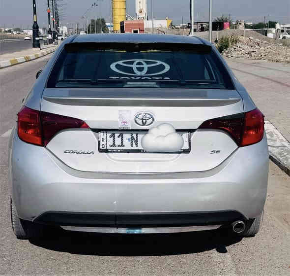 السلام عليكم 
كورلا 2018 SE وارد امريكي
بدون ضرر بيها بارد فقط  مثل ما موضح بالصور 👇 
ايرباگات كلها سليمة سيارة ماشية 123 ميل
السعر 154 وبيها مجال 
للأتصال ***********
سيارة مابيها نقص گير ومحرك مكفولات 1800
