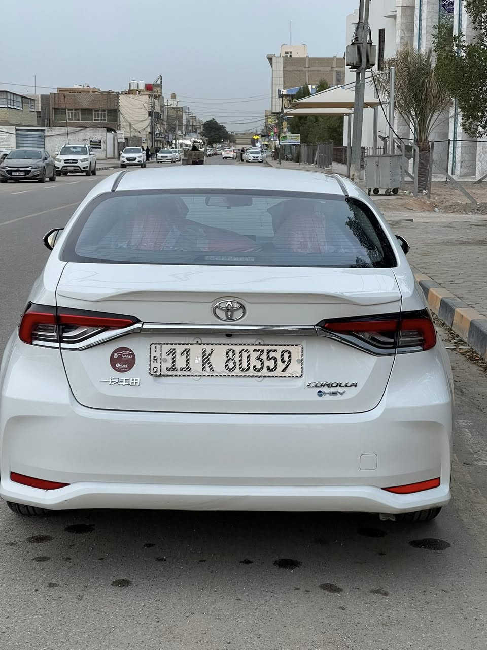 السلام عليكم
كورلا هایبرد ٢٠٢٥ بكفاله عامه
رقمها بغداد بأسمي 
هستوها مشت ١٠٦٠٠
فول مواصفات 
جلد احمر سبورت بلادي 
بصمه
بانوروما 
ثلاث انظمه 
تحكمات ستيرن 
اوتو لد
تبريد قطعتين 
تحكم كشن سايق كهرباء 
حساسات امامية
مثبت سرعه 
مثبت مسار 
تحكم باللوك سنتر والتبريد على الشاشه ودگم
وبيها بعد هواي مواصفات 
السياره كلش نظيفه وعلى حالة الوكاله 
مكاني نجف 

***********
