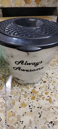 سلة نفايات • جديدة • بغداد