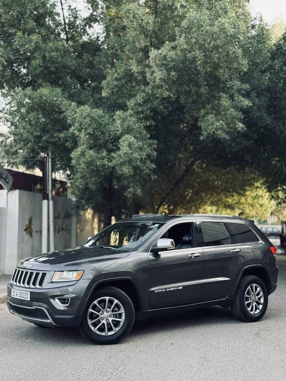 السلام عليكم
جيب ٢٠١٥ وارد امريكي لمتد
رقم بغداد جديد هزة جديده سنويه جديده
بصمه 
فتحه سلايد روف
كشنات جلد
تدفئه كشنات خلفيه
كشنات اماميه تدفئه
تدفئه ستيرن
خزن كشن ميموي
مري داخلي تعتيم
هيتر مري 
كير طياره 
المكينه المرغوبه بساتم ٢٠١٤
صندوك كهرباء
قطعتين تبريد
فول تحكمات ستيرن
اوتو ستارت 
تبريد منفصل مناخي 
فور ويل سياره 4/4
بك لايت لد 
السياره مصبوغه حزام وبيها كص جاملغات خلفيه بدون جفيه بدون كلبه بدون لغد بدون شاصي 
السعر 170 وبيها مجال
العنوان بغداد اعضميه 
للتواصل ***********
