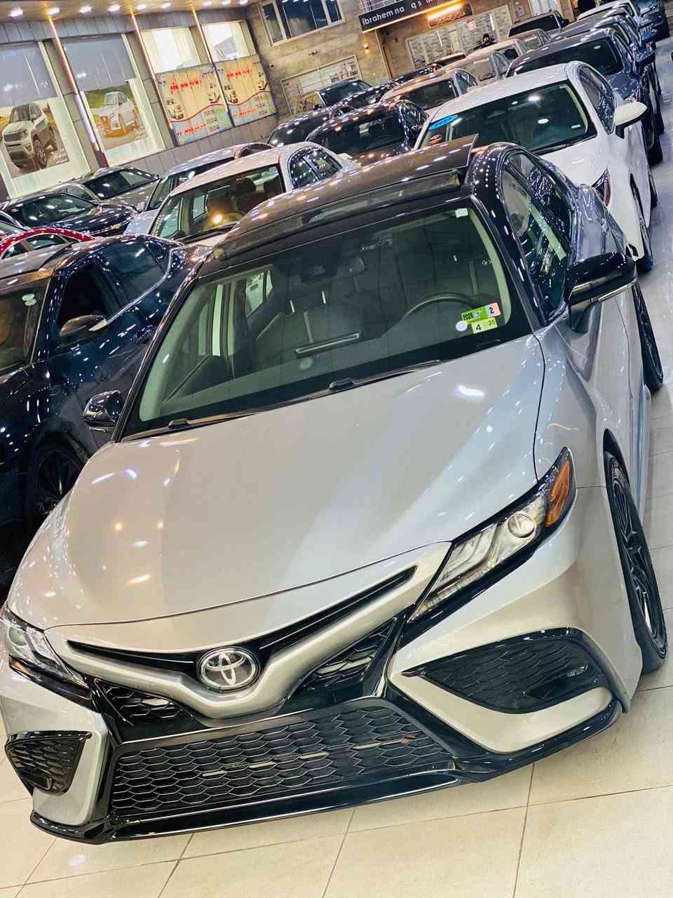 ‏𝟐𝟎𝟐𝟒
تويوتا كامري (XSE) موديل : 2024
سعر 207بيه مجال 
فول مواصفات top of the line

اللون :  رصاصي 

عداد المسافة : 33 ألف/كم

حجم المحرك :  2.5 (4.سلندر) بنزين

نظام دفع رباعي: (4 ويل) 

الحادث : بابين جملغ خلفي صبغ بدون دواخل 

رقم شاصي موجود 

بدون ارباك 

المواصفات 🔚 𝐗𝐒𝐄

فول فول مواصفات 1/1 

فتحة سقف بانوراما

داخل جلد 

سماعات JBL 

داخل لد بلادي

شاشة كبيرة لمس

شحن واير ليس

كاميرا دواره

أبواب  بصمة 

تشغيل عن بعد (𝐑𝐄𝐌𝐎𝐓𝐄 𝐒𝐓𝐀𝐑𝐓)

هاند بريك بصمة

أوتو هولد (𝐀𝐔𝐓𝐎 𝐇𝐎𝐋𝐃)

أوتو ستارت (𝐀𝐔𝐓𝐎 𝐒𝐓𝐀𝐑𝐓)

أوتو ستوب (𝐀𝐔𝐓𝐎 𝐒𝐓𝐎𝐏)

رادار أمامي (تحديد مسار)

‌‎رادار جانبي (نقاط عمياء)

‌‎رادار خلفي (التحذير من الاصطدام)

‌‎حساسات خلفي 

نظام (𝐄𝐂𝐎)

نظام (𝐍𝐎𝐑𝐌𝐀𝐋)

نظام (𝐒𝐏𝐎𝐑𝐓)

مانع انزلاق+𝐀𝐁𝐒

تحكم ستيرن

ستيرن هيتر

كُشنات جلد

كشنات كهربائي

كشنات هيتر

تبريد لمس

تبريد مركزي (أمامي + خلفي)

لايت (𝐋𝐄𝐃) عدسة زنون بلادي

بك لايت (𝐋𝐄𝐃) بلادي

ويل أسود حجم 19. 

السعر 207بيه مجال 

العنوان : معرص براهيم نامق اربيل 

*********** وتساب 

***********
