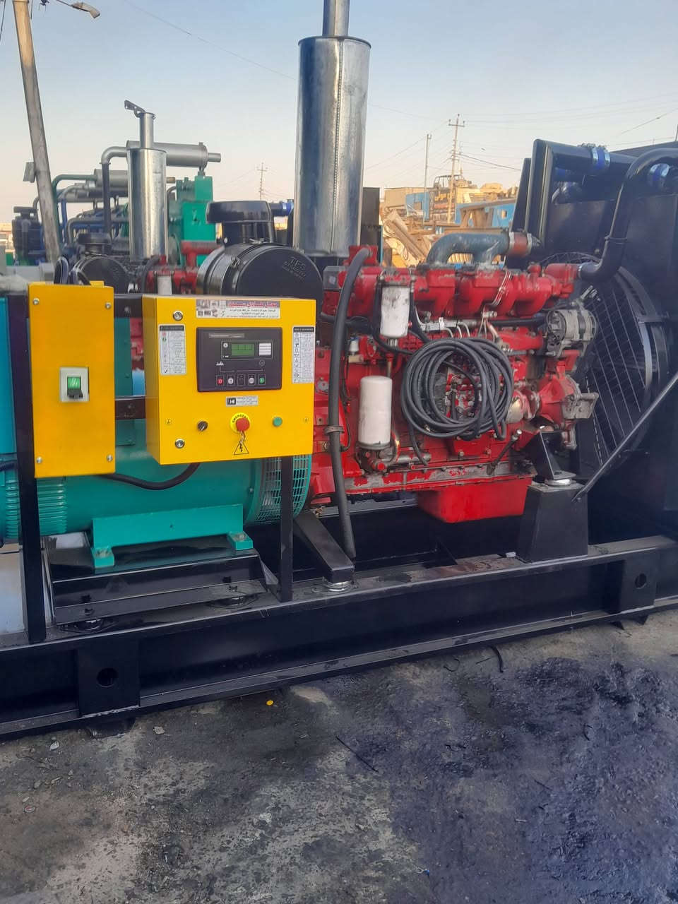 دايو 6سلندر محرك اوربي توليد 300kvaجديد اتصال ***********☎️
***********📞
