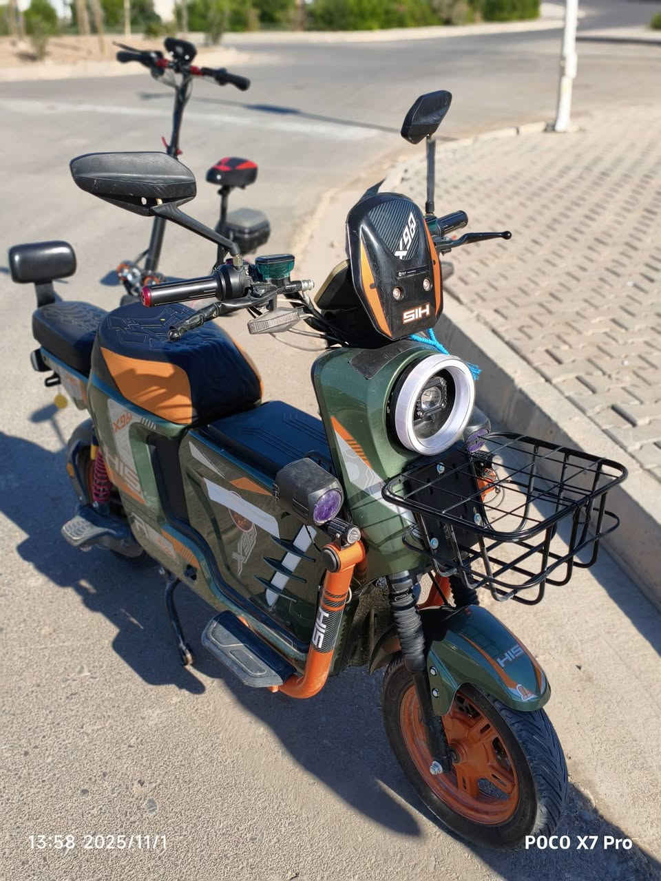 دراجه شحن X900 للبيع او مراوس يرهم.
مواصفات: 5بطاريات 32 امبير و صندوق وسماعات.
والدراجه في حاله المستعمل و نوعاً ما نظيفه.
والسعر يكون 450 وبي مجال مكان كركوك


**إذا كنت صاحب هذا الإعلان وتريد حذفه لأي سبب، رجاءا أرسل رسالة إلى الدعم الفني**