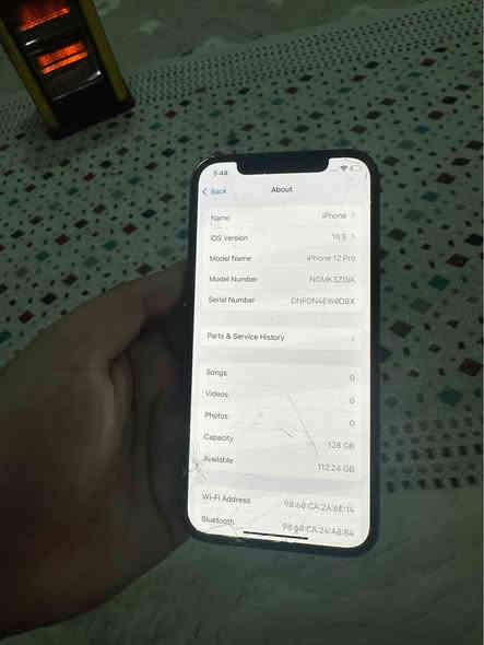 ١٢ پرؤ ١٢٨ گيكا ته كراوه ته وه به شرت مالي دؤسته پاتري ٧٤  شوشه ي سه ر شاشه كه ي شكاوه ئه تواني بيگؤري 
٢٤٥ هه زار 
*********** السليمانية
