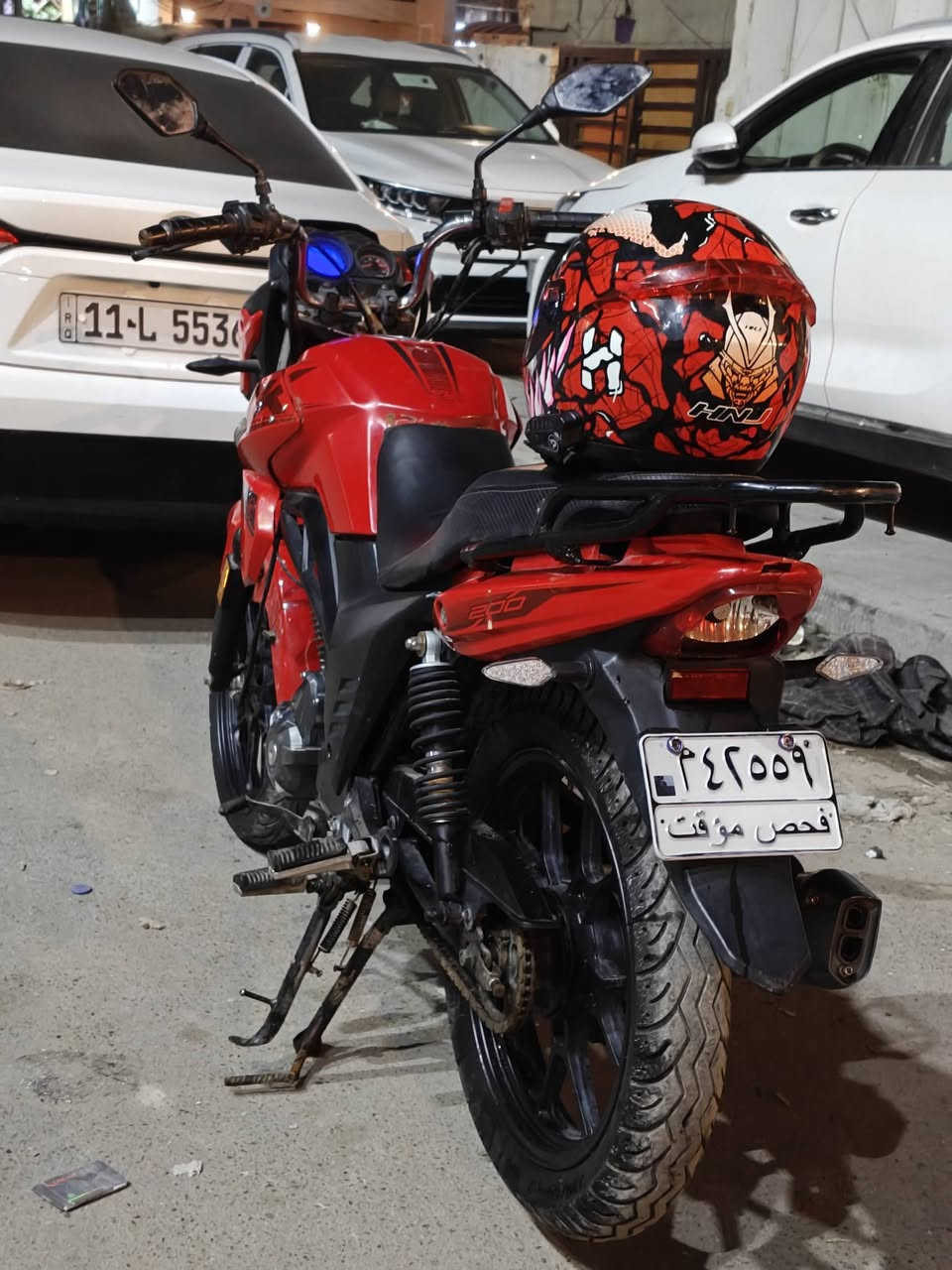 دراجه كيواي RK 200 cc
الدراجه اوراق ❤️اوراق ❤️اوراق❤️ممرقمه هذه ديكور
الدراجه مكينتهه ممفتوحه موديل ٢٠٢٢ 
✨📣وياهه بصمه تشغيل عن بعد عدد ٢
مناقصهه اي شي نضافتهه مثل متشوفون وياهه 
💯خوذه+سماعات ويا الخوذه 
مكاني الشعب سوق شلال سعرهه مليون قفل قفل من الاخير
*********** او *********** واتساب
