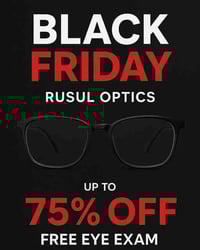 🎉✨ عروض البلاك فرايدي – Rusul Optics ✨🎉  🔥 أقوى خصومات السنة على جميع ...
