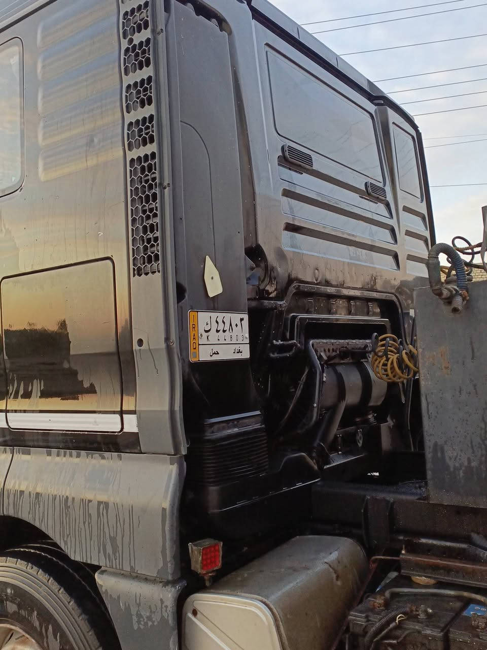 السلام عليكم مان تيكا للبيع 410 ميكانيك مكفول مربوطة 4محاور عربانة ماموت مجموعة  سبرنك شاصي مكفول بم ونوزل كير قمجي العنوان بغداد المعامل السياحي ***********
