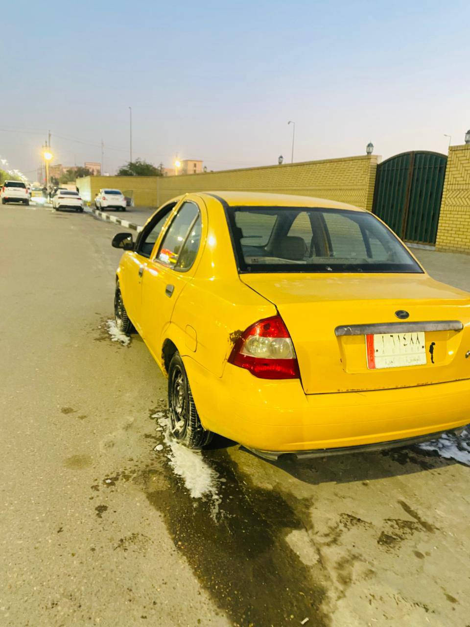 سلام عليكم طيبه اللبيع مديل 2016 سنويه منتهيه مكينه بيها بخار حدادي جديد راعيها موجود تخم تاير كهرياتها كلهاا شغال
هيئه وغرامات على المشتري 
سعر 20 بيها مجال 
رقمي ***********
