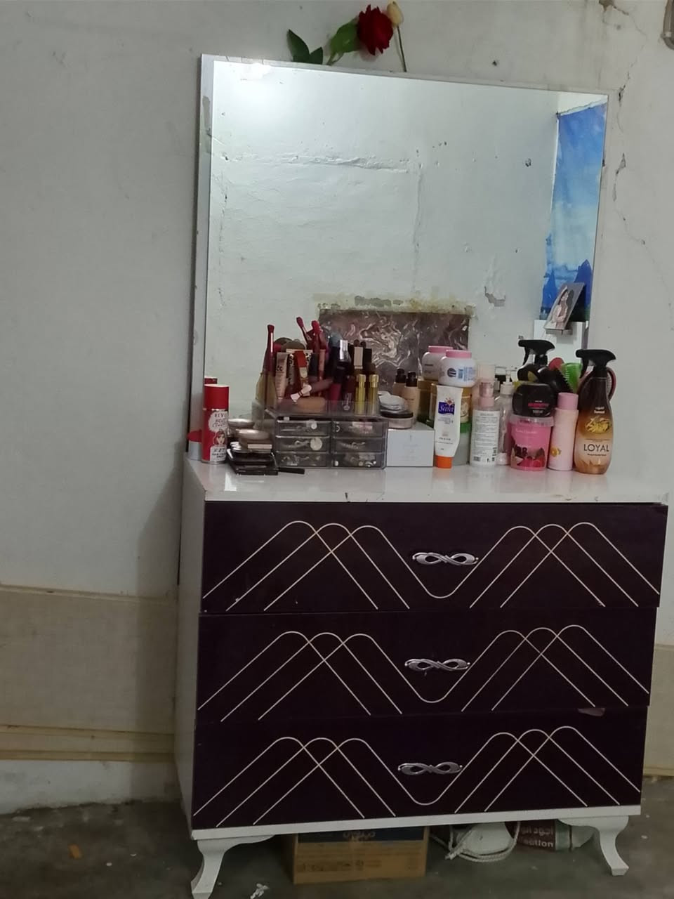 غرفة نوم تركية 5 قطع نضيفة جدا
السعر 450 الف وبيها مجال للشراي 
العنوان:ديالى/شهربان/الاحمر


**إذا كنت صاحب هذا الإعلان وتريد حذفه لأي سبب، رجاءا أرسل رسالة إلى الدعم الفني**