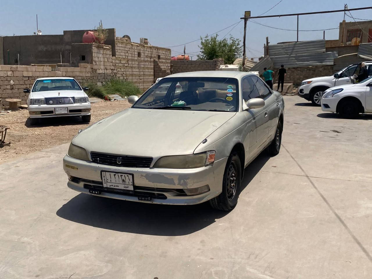 سلام عليكم
تيوتا مارك موديل 94 (گصه جنطة)فقط رقم نجف سنوية بأسمي بعد شهر وتسقط مكفولة من كصه ثانية وضربة وعيب شرعي. كير ومكينة مكفولات تبريد ثلج حدادية جديدة دواخلها حلوه كهربائيات كلها شغاله تخم تاير جديد. السعر 43. مكان السيارة. ديوانية/مهناوية ***********
