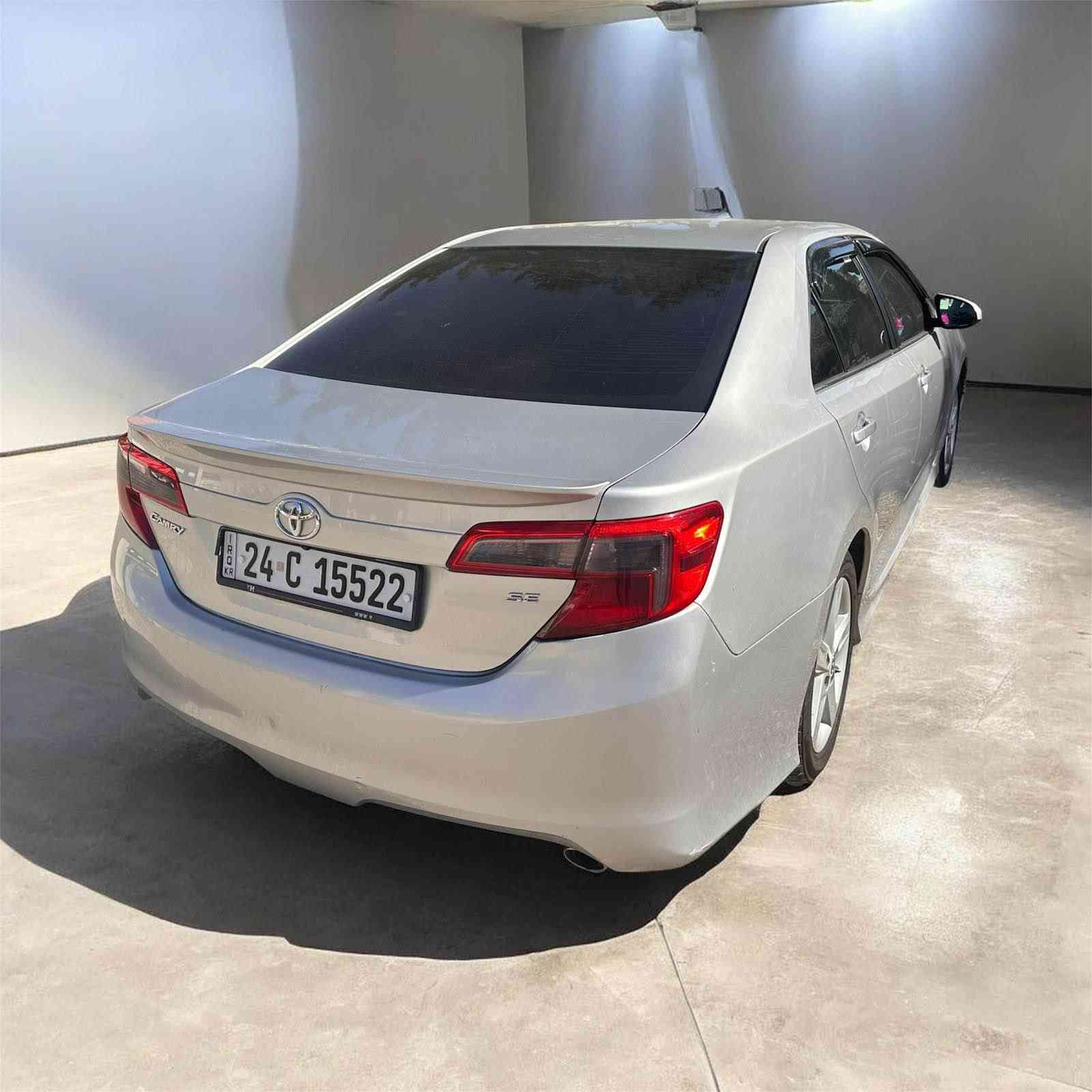 ‏Toyota
موديل: camry SE
سعر  126 مجال قليل
سنة الصنع : 2012
المسافة المقطوعة :144 mil
حالة سيارا بيها  جملوغين ويا بوند سبخ بدون دواخل مواصفات سبورت SE كير محرك شرط للمزيد من المعلومات يرجى الاتصال على:*********** دهوك, العراق
