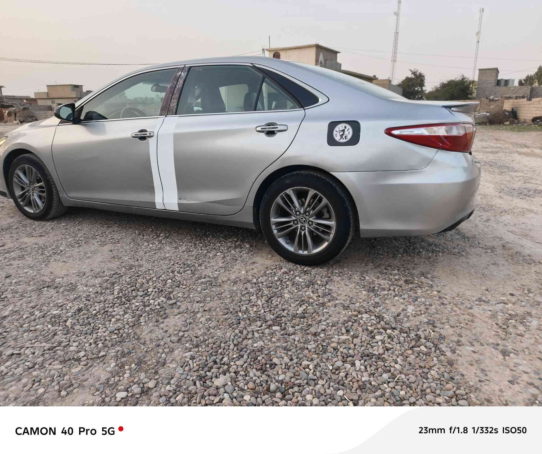 كامري للبيع 
موديل 2016
محرك گير شرط 
بدون دواخل سياره خير من الله 
السعر 140قابل للتفاوض وترهم مقدمه زينه والباقي اقساط  
للستفسار اتصل***********
