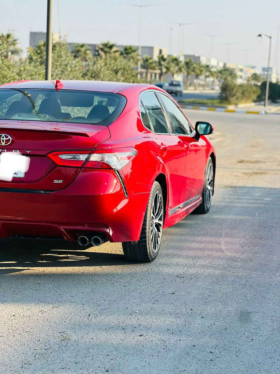 للبيع فقط بسعر مناسب 149 وبي مجال بسيط اعتذر عن الأقساط والوعده والمراوس
تيوتا كامري لون احمر طماطي المرغوب SE 2019
رقم بغداد تحويل مباشر 
الموديل : 2019 وارد أمريكي 
حجم المحرك : 4 سلندر 2500
عداد المسافه : 142 الف
تو ويل 

الضرر : جاملغ وبونيد+بارد 
المواصفات SE معروفه مري شفط 
كشنات كهرباء كشنات جلد 
رادر امامي شاشه كار بلاي شفتات ستيرن نظام سبورت باقي المواصفات معروفه 
السياره كير ومكينه مكفول 
و تخم تاير جديد مابيها كل نقص السعر 149 وبي مجال
 مكان السيارة
 تكريت 

للاستفسار الاتصال ع الرقم 
***********
