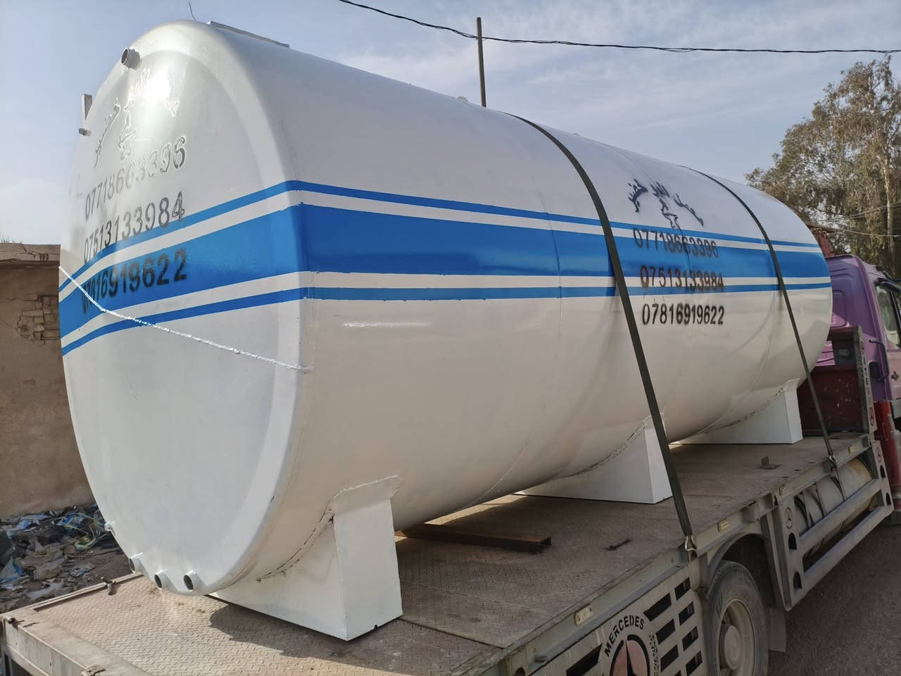 🔧✨ تصنيع خزانات بجودة عالية في معمل البو خضير ✨🔧

نقدم لكم خزانات مصنوعة من حديد كرفنايز (مغلون) وحديد أسود،
بمواصفات دقيقة وجودة ممتازة تناسب مختلف الاستخدامات:
💧 مياه
⛽️ ديزل
🧪 مواد كيميائية
وغيرها حسب الطلب...

✅ تفصيل حسب الطلب
✅ لحام دقيق ومتين
✅ شحن متوفر لجميع المحافظات

📍 العنوان: الأنبار – الفلوجة – شارع السد، مجاور مطعم غصن الزيتون

📞 للاستفسار أو الطلب واتساب أو اتصال :
***********
***********
***********

📌 معمل البو خضير – ثقتكم سر نجاحنا

---

#خزانات_حديد #بليت_مغلون #بليت_اسود
#معمل_البو_خضير #خزانات_مياه #صناعة_محلية #جودة_عالية
