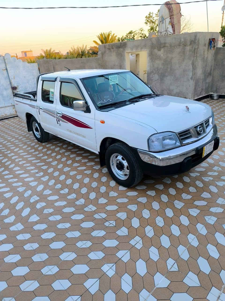 سلام عليكم بيك اب نيسان 2009ياباني سياره مكفولة وجاهزه من كل نواحي محرك كير اكسن  شرط حداديه جديده رقم ذي قار 
سنويه مجدده سعرر100وبيها مجال شراي يتصل مكلف بلنشر
‏‪0780 518 8095‬‏
