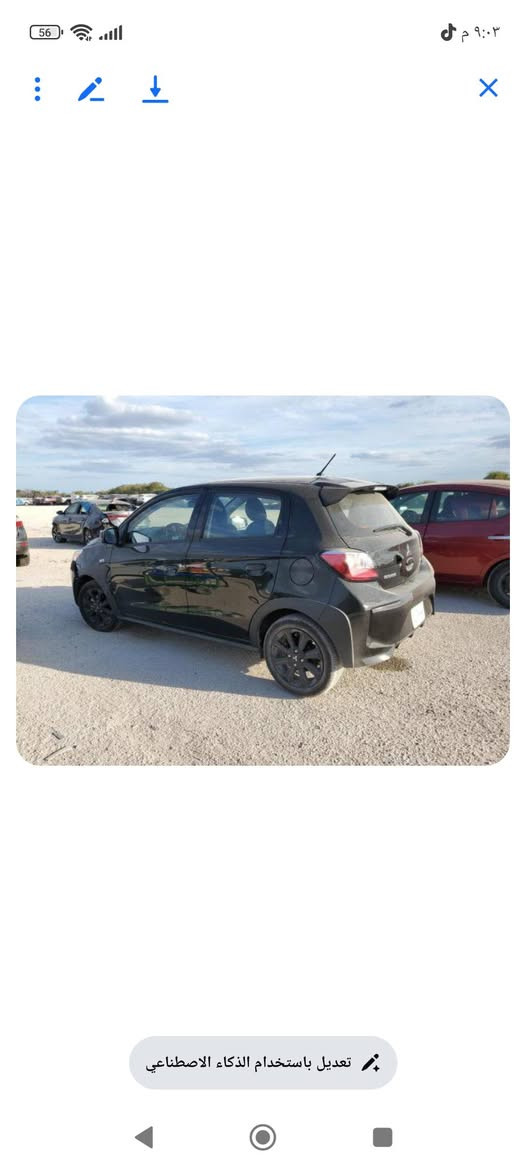 سياره مسي بوشي ميراج موديل 2024 الحادث موضح بالصورة چاملغ بارد سياره إرباك ستيرن  السياره با اسمنه ماشيه 2000 بدون رقم 
العنوان بابل 
الرقم ***********
وغير متواجد على الفيس
