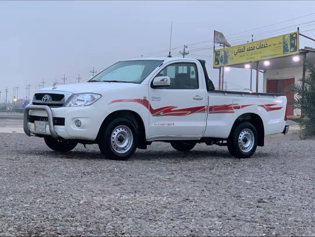 سلام عليكم اللبيع هايلوكس 2011 مكفولة كفالة عامه كير محرك اكسن جديد سياره جديده بمعنى الكلمه مكان البصره زبير سعر تصل***********
