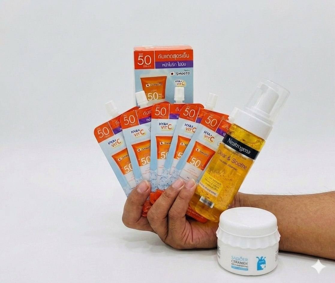 ✨ مجموعة النضارة والحماية المتكاملة ✨https://www.instagram.com/pirncess.5?igsh=NW5mNHRscGdwY285
كورسات العناية اليومية لتصفية وتفتيح البشرة وحمايتها بخطوات بسيطة! 🥰
💖 مكونات المجموعة وفوائدها:
1️⃣ موس غسول نيوتروجينا (بالكركم): ينظف المسام بعمق، يهدئ البشرة المجهدة، ويقضي على الدهون الزائدة بدون جفاف.
2️⃣ كريم سادور (بحليب السيراميد): تفتيح فوري ونضارة طبيعية، يرمم حاجز البشرة المتعب ويعالج البهتان.
3️⃣ واقي شمس سوموتو (SPF 50): حماية قوية وسريعة الامتصاص، غني بفيتامين سي والهيالورونيك للتفتيح بدون أثر دهني.
﹏﹏﹏﹏﹏﹏ 𓍢ִ໋ 🫧 ✧ 🦢 𓍢ִ໋ 🪞 ﹏﹏﹏﹏﹏﹏
الطلب على حساب الانستا @pirncess.5 https://www.instagram.com/pirncess.5?igsh=NW5mNHRscGdwY285


**إذا كنت صاحب هذا الإعلان وتريد حذفه لأي سبب، رجاءا أرسل رسالة إلى الدعم الفني**