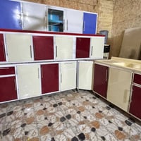 كاونتر تزكام ثلاث أمتار سطحه كرانت والسنكي متر ونص مرمر الشراي يتصل  و...