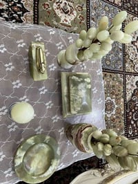 سيت مكتبي أنتيك من حجر اينوكس للبيع 07804045291 واتساب