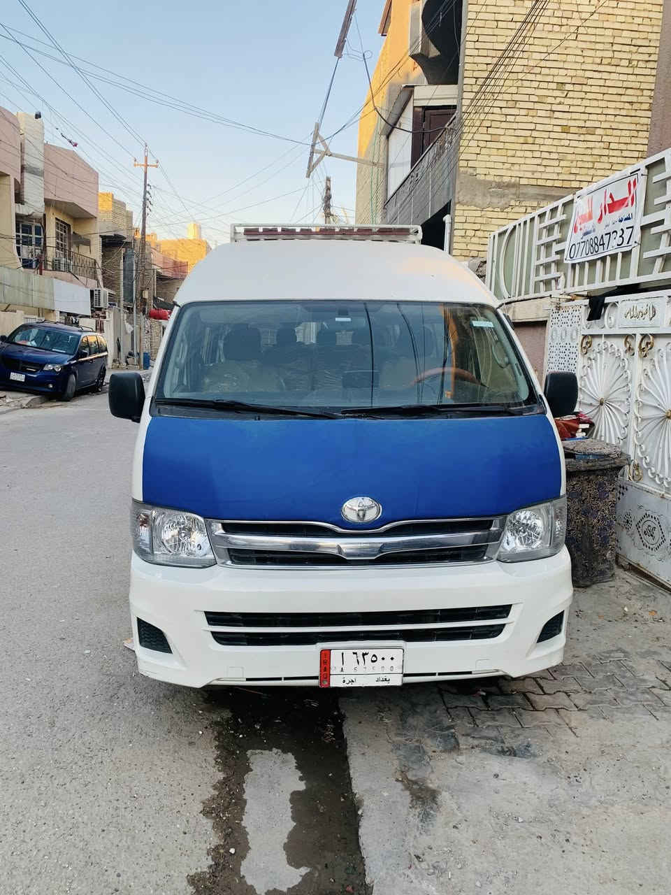 السلام عليكم للبيع هاسيا موديل (2012)  رقم بغداد ب اسمي مصفرة هيئة وغرامات دوشمة جديدة منضومة كاعية سفريات جدد مكفولة ما عدة باب سلايت اثر شخوط وبارد ب جنطة تبريد محور صدر حدادية امامي خلفي بل كارتون تخم تاير جواهة السعر (225).  للأستفسار اتصال ***********7 / ***********
