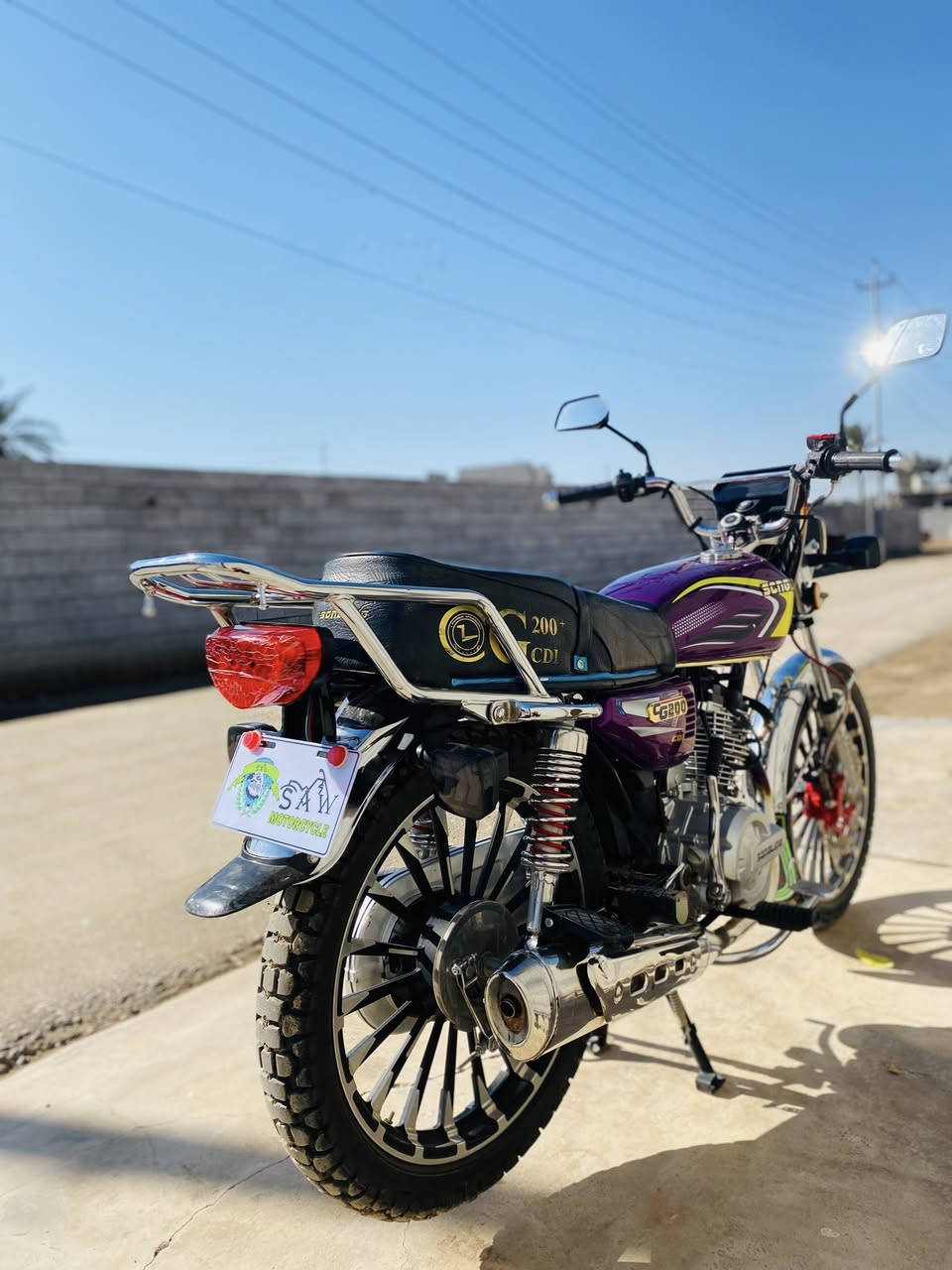 السلام عليكم دراجه للبيع مديل 25دراجه كامله المكان صلاح الدين قضاء الضلوعيه قريه الامين السعر التواصل عله الرقم أو عل واتساب ما متواجد خاص  الرقم ***********
