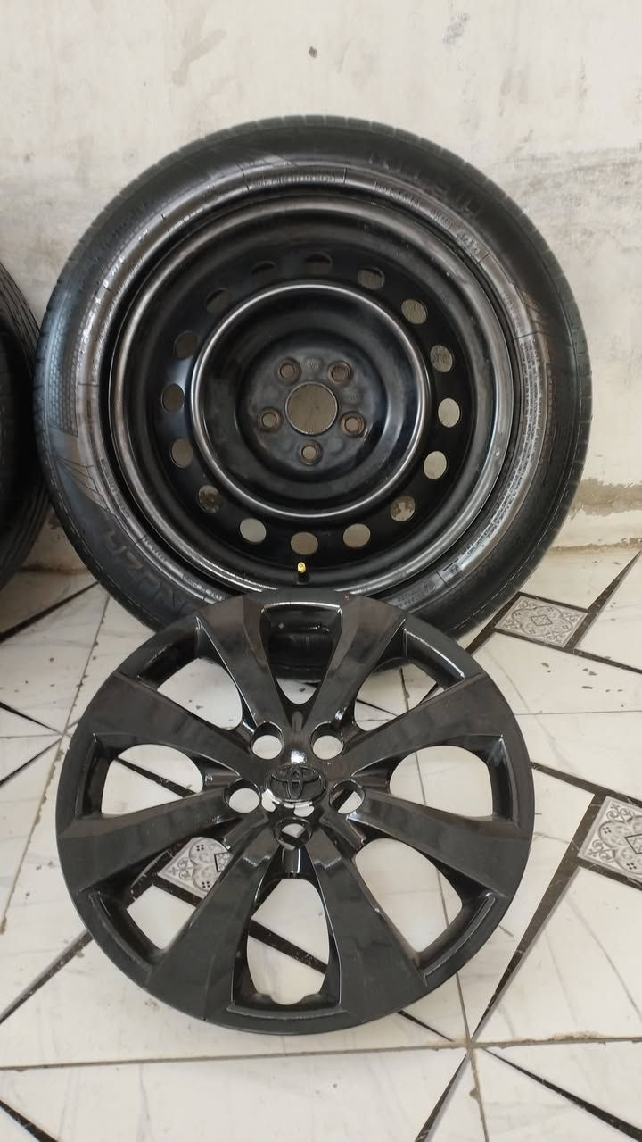 اسلام عليكم اخوان سعر185 الف رخيص بلش واصل وجب جديد طخم عدد 4 ويل تايرات ماعد 4 كابات حجم 16 مال كورلا موديل 2022شريكة أصلي بلادي لا تصليح لا كسر لا لحيم لا صباغ  4 تايرات نص عمر إنتاج 2024 قياس 205/55/16سعر 185 الف عنوان كركوك قادسي أو لا يم نادي سولاف رقم آسيا بي واتساب  ***********  ***********
