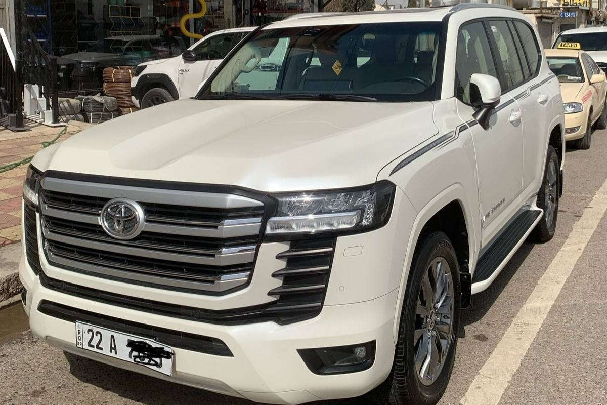 تۆیۆتا لاندکڕۆز 2023 مواسەفات GXR 
سفری شەریکەی جیهان دەرجە یەک 
فول مواسەفات 
بۆ فرۆشتن و گۆڕینەوە 
تەنیا 42 هەزار کیلۆمەتر ڕۆشتووە 
سەیارەکە بێ بۆیاخ 
زۆر تازە و پاکە 
هیچ مەسرەفێکی تێدانیە 

سـعـر : لە کۆمێنت داوابکە ڕاستەوخۆ بۆت دێت 📥 

گێر و مەکیەنەی بەشەرت 
هیچ کێشەیەکی تێدا نییە 

ژمارەی خاوەنەکەی
***********
***********
