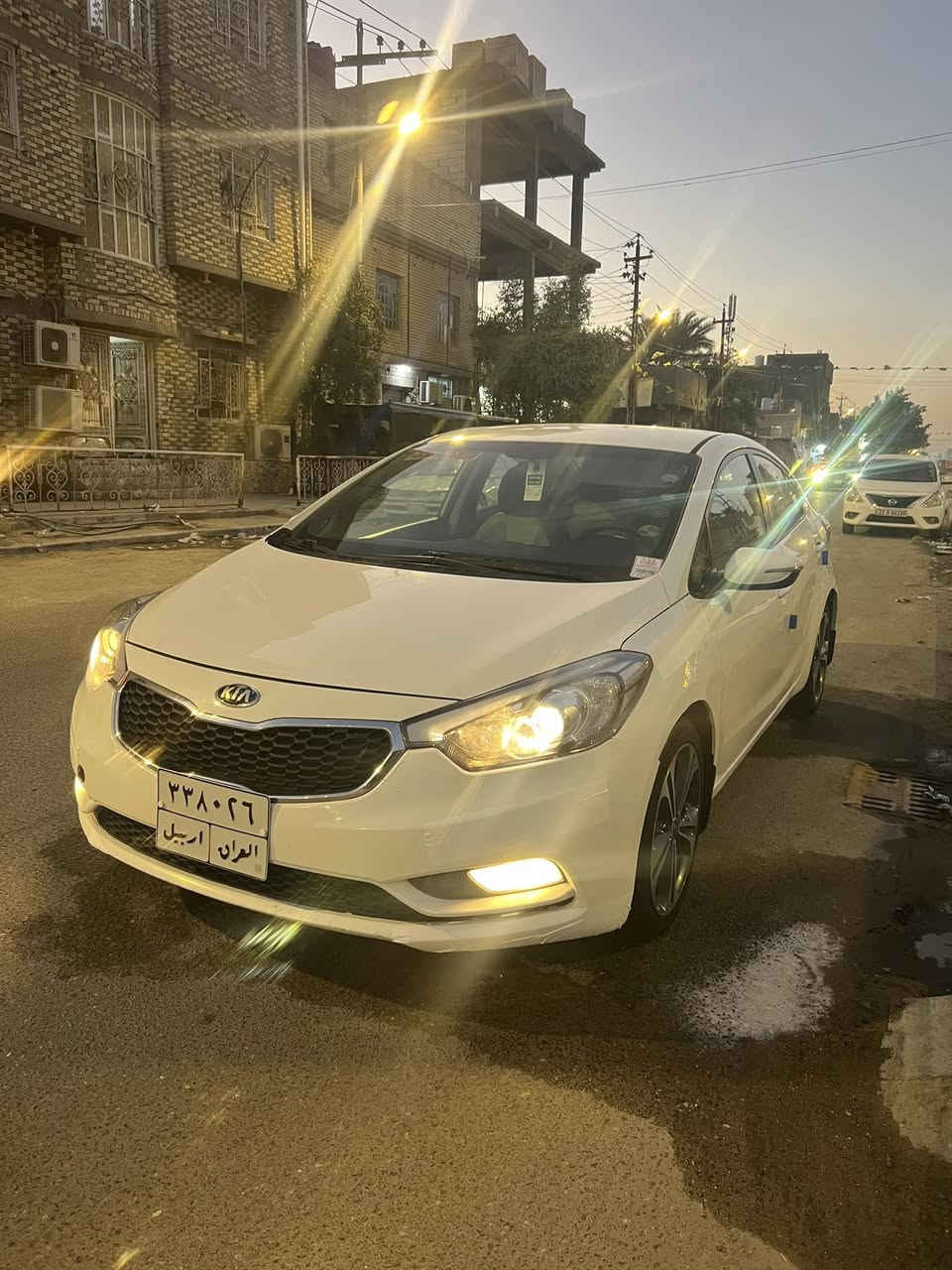 سلام عليكم سيراتو خليجي موديل 2014 بيهه باب كلير وداير الوره صبغ السياره احله من الصور مكينه كير تبريد حداده كله كفاله رقم اربيل تحويل وكاله مكان السياره البصره  التنومه السعر 107 وبيهه مجال ***********
