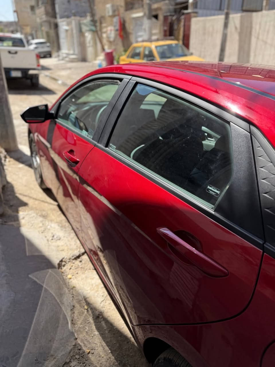 السلام عليكم للبيع
وبالعافيه على الياخذهه
هونداي النترا 2024  الشكل الجديد بدون ايرباك لون احمر ماشيه 1 الف زيرو بعده بريحة شركه 
🛑محرك 2000 Doch دوش sel فول عده الفتحى 
بدون لوحات فحص موقت 
  صور الحادث بالمنشور حادثه جاملغ امامي مبدل وبارد وتكحيل بين البابتين بجم كبس
 ابيع على الفحص وين يعجبك افحص 
السعر 158 وبيهه مجال مكاني بغداد حي العدل 
للاستفسار ***********
