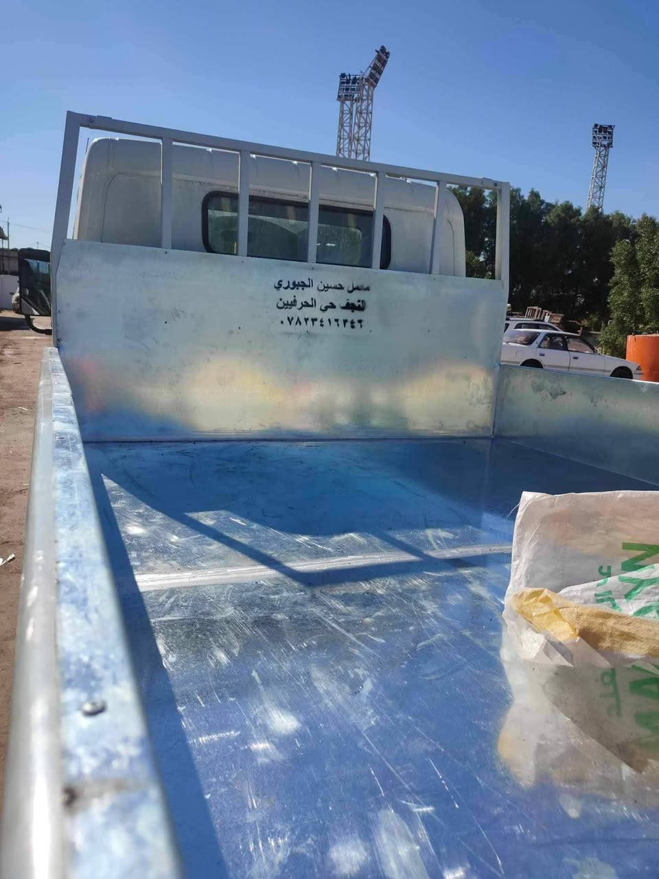 انتهزوا الفرصه السعر صار جوه السوك🔥 تغليف بدي الكيا 🫡
عمل درجه أوله💥 لكافة انواع تغليف بديات كيا  فحل +ناصيه +دبل قمارة  +غلاف بدي  كيا  حديث وقديم 💯  
الحديد الثقيل 2ملم 💯
💥💯في معمل حسين ناصر الجبوري النجف الاشرف حي الحرفين مقابل حي الانصار البلوك الأول مجاور شركة الكيشوان 💥 للاستفسار اكثر الاتصال على الارقام التاليه ***********
‏‪***********‬‏
***********
