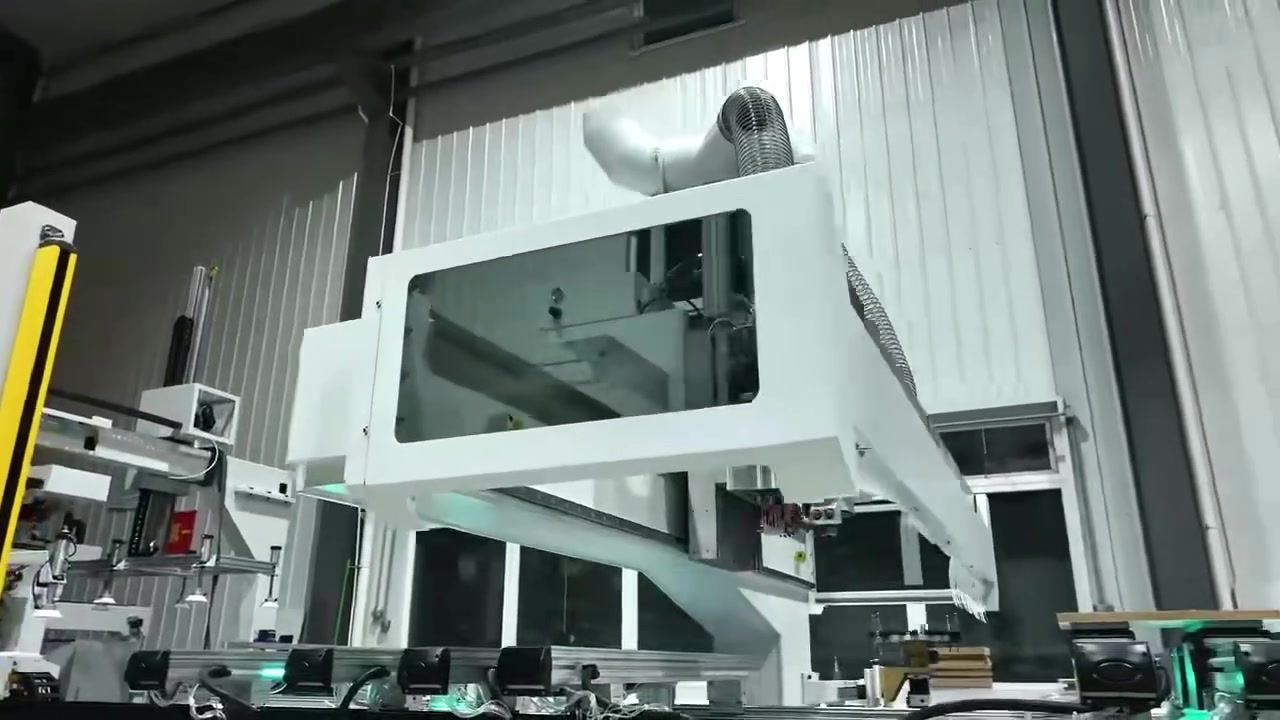 🔥5 Axis CNC PTP Machining Center | Precision Redefined
High-efficiency 5-axis CNC PTP machine delivers 3D complex contour processing, multi-angle drilling & profiling in one setup.
Perfect for woodworking mold, furniture parts, aluminum profile, custom cabinet components.
✅5-axis linkage
✅PTP multi-point positioning
✅High precision & stable cutting
✅Reduce clamping times, improve production efficiency
Custom machining solutions for furniture factories, woodworking workshops & precision processing plants.
Welcome to inquire for details & factory video📩
WhatsApp86 185 6161 5065


**إذا كنت صاحب هذا الإعلان وتريد حذفه لأي سبب، رجاءا أرسل رسالة إلى الدعم الفني**