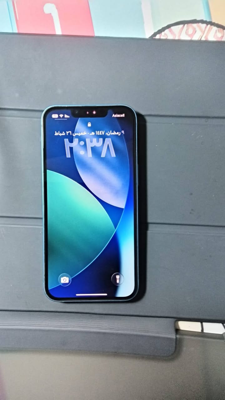 سلام عليكم متوفر ايفون 13 عادي للبيع فقط
ذاكره 256
بطاريه 95 بلاديه
نموذج m
كامل ملحقات
سعر 485 بيمجال بسيط
مكاني بعقوبه العباره حدمكسر
للستفسار اتصال على الرقم 
***********
