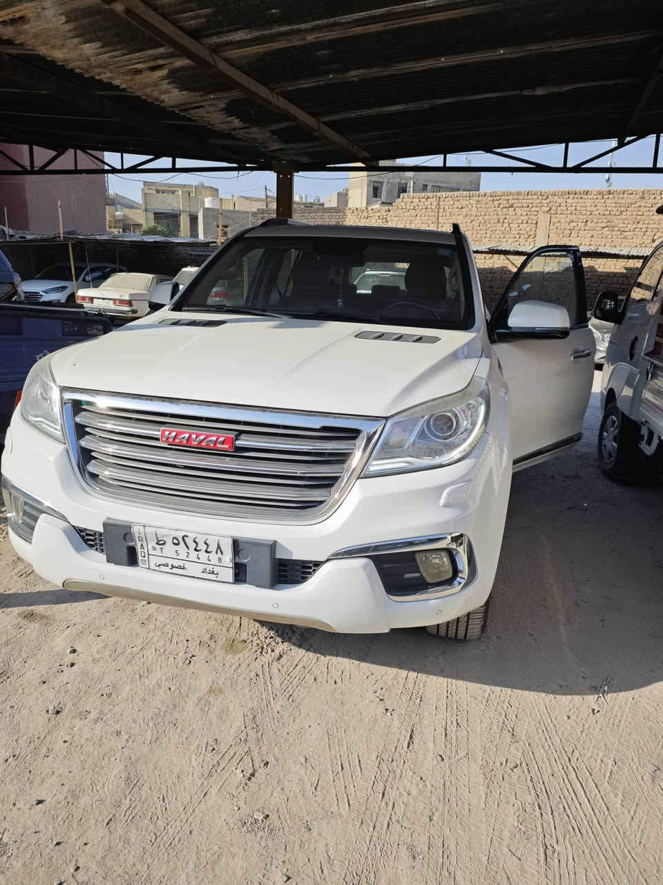 هافال h9  موديل 18 لون ابيض  رقم بغداد بسمي  ماشية 66  الف بيه جاملغ ايسر  مصبوغ    ترهم مراوس   ب اعلى  ونطيتلفرق نقد بعد الاتفاق   او  ازل      العنوان/ بابل المسيب   / لتواص على رقم /***********   مراوس  :::؛امراوس  :؛؛؛امراوس::::؛ الفلوجة, الأنبار
