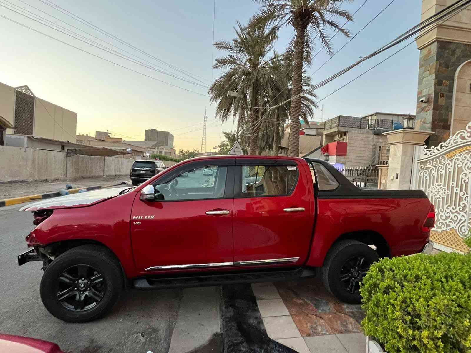 سلام عليكم هايلوكس TRD 2021 ابيعها على حادثها السيارة تشتغل وتمشي رقم سليمانية ايرباكات طاكة اعتذر عن المراوس مكاني بغداد شارع فلسطين للاستفسار  *********** #كري_للسيارات_الرياضيه 
