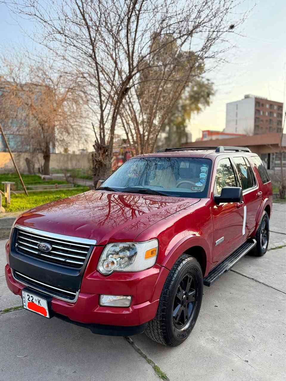 فۆرد ئێکس پلۆرا 
تەنها 82$وەرقە 
بۆفرۆشتن 
مۆدێل 2007
گێڕ ئۆتۆماتیک گێڕ مەکینە تەقەو ڕەقە بەشەرت
دەبڵ ئەکس خلیجی ناو زەرد 7نەفەری 
3پارچەی بۆیاخە بێ لێدران 
رەقەم و سەنەوی تازەیە بەناو خۆمانەوەیە یەک دینار مەسروفی تیانیە 
شوێن هەولێر 
ژ.م ***********واتساپ ڤایبەر أربيل, العراق
