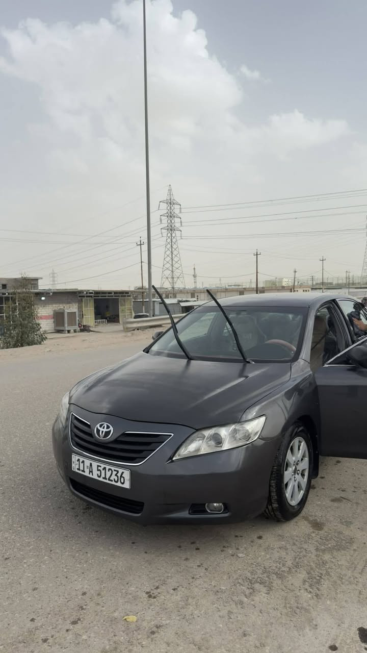كامري ٢٠٠٨ امريكي S محرك ٢٤٠٠ رقم بغداد تحويل مباشر تحكم استيرن كشن كهربائي قفل سرعه مصبوغه عام بدون دواخل  سيارة حلوة صدر نظيف تايرات نظيفاتداخلهه حلو..... ***********التواصل على رقم رجاءا
