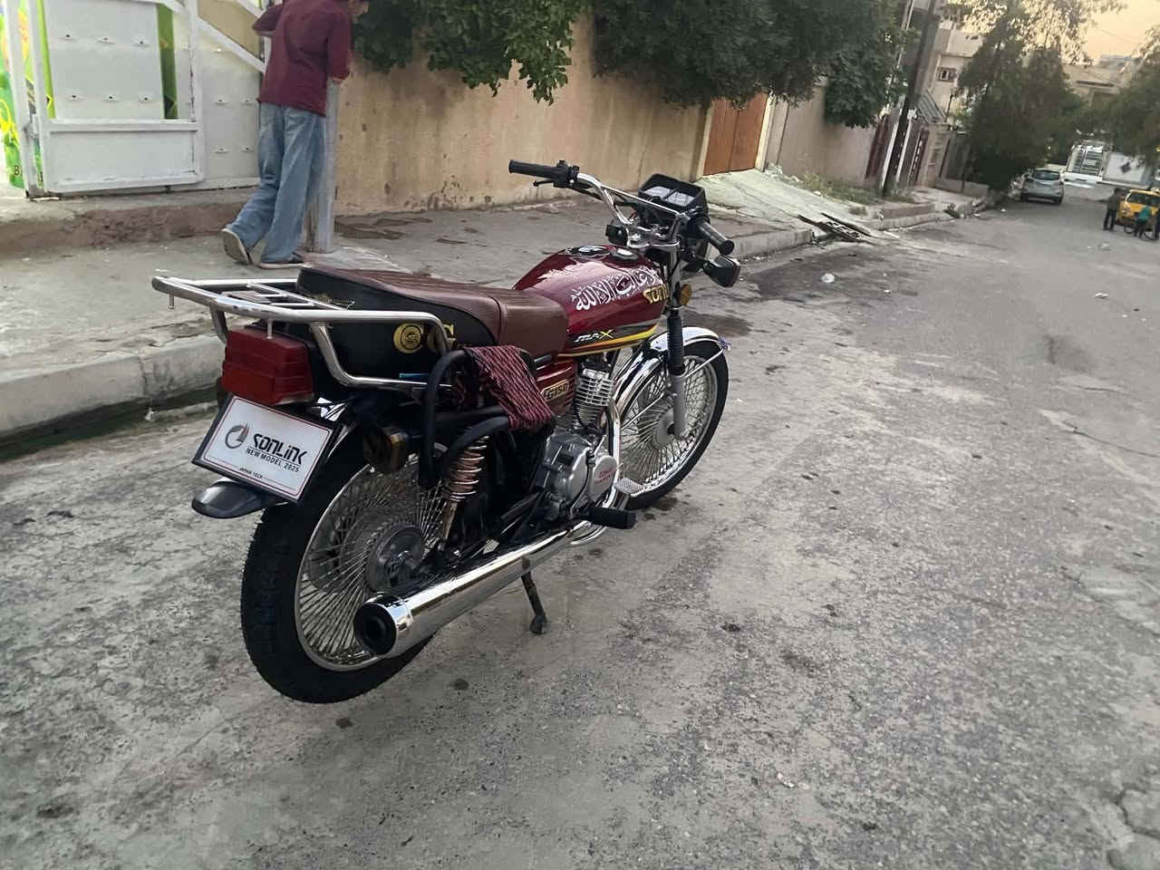 للبيع ماطور تايكر موديل 2023مكينه ما مفتوحه شرط السعر 650وبي مجال 
***********
