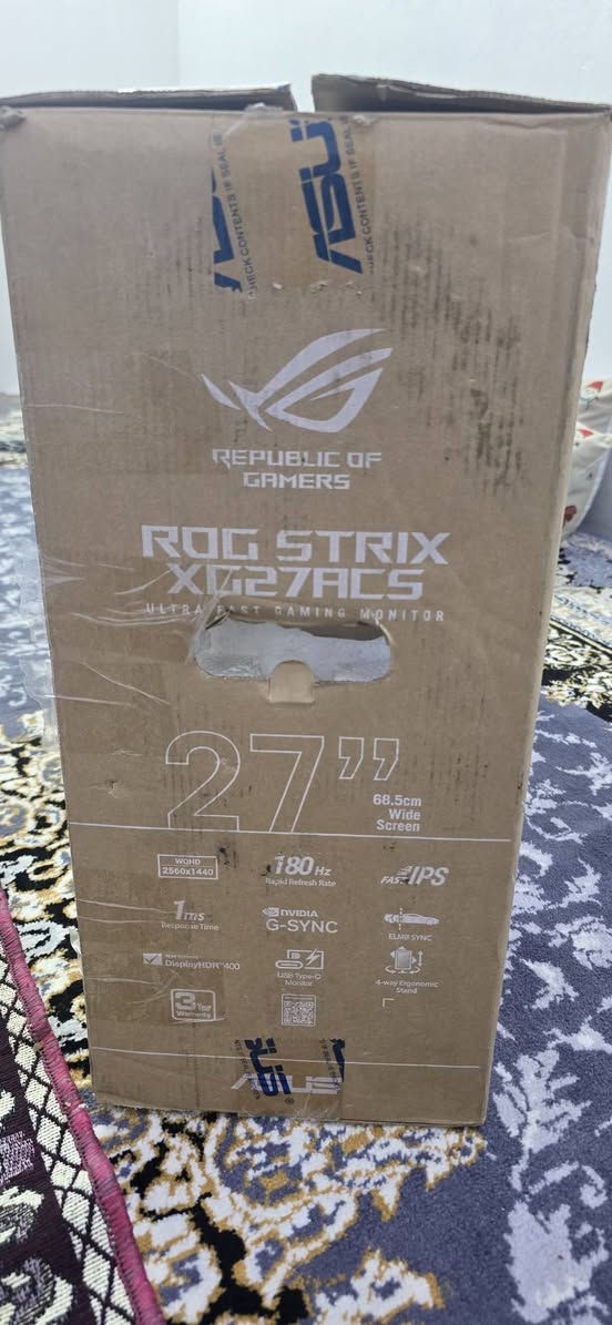 للبيع شاشة usus 2k غير مستخدم غير مستخدم السعر ٣٥٠ الف والمواصفات يمك *********** واتساب يوجد. توصيل
