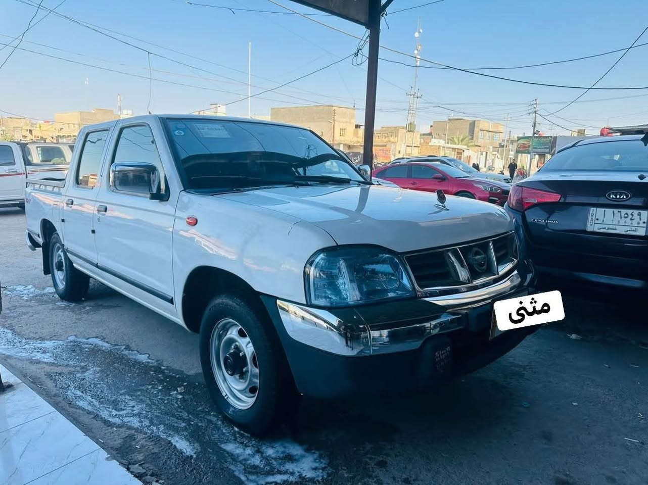 السلام عليكم نيسان 2014 فول محسن سياره جديد بيه جاملغ مبدل فقط والباقي كفاله عامه مكينه كير حداديه تخم تاير تبريد كله شرط السياره كارتون ستخدام شخصي رقم مثنئ سنويه جديده السياره ما عايزه شي السعر 126 وبيه مجال للستفسار *********** بيع او مراوس مكان السياره السماوه
