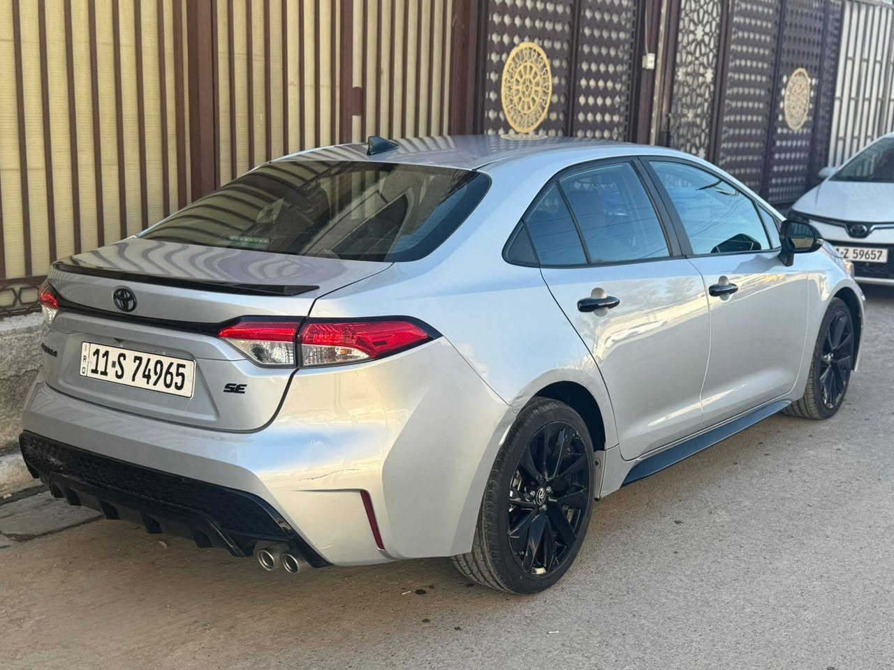 كورلا 22 أمريكي بيه حادث باب خلف سائق فقط باقي مكفول سلفرمعوقين بغداد سعر 145 $اتصال فقط *********** مكان سياره نجف الاشرف
