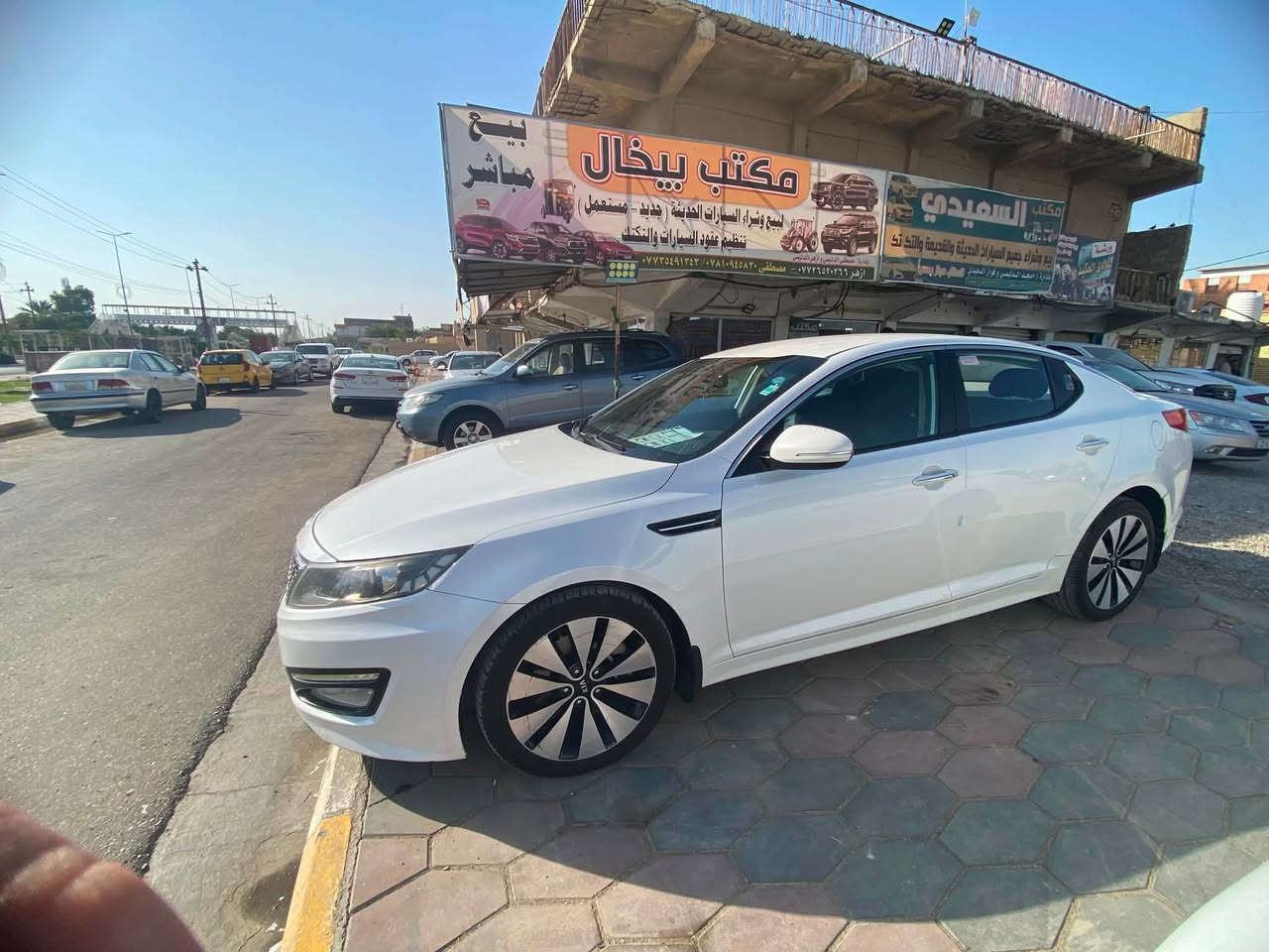 سلام عليكم كيا أوبتيما ٢٠١٣ كفاله عامه السياره بسمي رقم شمالي تحويل ثاني يوم السياره مكينه ٢٠٠٠ السياره خير من الله ما ناقصها شي تبريد حداديه كشر مكينه كير كلا خير من الله عنوان السياره واسط نعمانيه الاستفسار اكثر اتصل ***********
