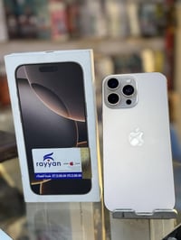 ايفون 16 برو ماكس بطاريه 94 ذاكره 256 مكفول من كلشي تفحص يلا تاخذ سعره...