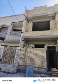 بيت هيكل طابقين ونص البيع زراعي سند ٢٥ بضهر محمد الصافي البيت يتكون من...