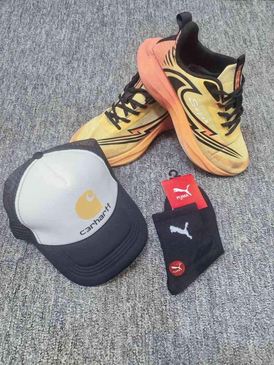 كيمو للاحذيه الاوربيه الباله والوكالات *********** الأمين الثانيه شارع الأرامل مجاور فلافل فالح ابو العمبه
 حذاء  + شفقه + جواريب اصلي فقط ب ٢٥ الف
