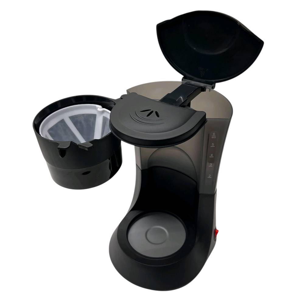 ✨☕ خلي نكهة القهوة تملي يومك بكل دفء وأناقة!

صانعة القهوة ماكسويل MW-1650 BK بتصميمها الأنيق وقدرتها العملية تخليك تحضرين قهوتك المفضلة بسهولة وبمذاق ولا أطيب 😍

• 4–6 أكواب جاهزة بدقائق — perfect لصباحك ولضيوفك ☕💛
• نظام تنقيط يعطيك نكهة غنية ورائحة تعبي المكان 💨
• فلتر نايلون قابل للغسل وإعادة الاستخدام ♻️
• قاعدة تسخين تحافظ على القهوة دافئة دوم 🔥
• خزان زجاجي مقاوم للحرارة ومؤشر مستوى الماء لراحة أكثر 👌
• تصميم صغير وأنيق يناسب أي مطبخ ✨

ابدئي يومك برشفة مزاج… ورائحة قهوة ما تنسى! 🌤️☕💫