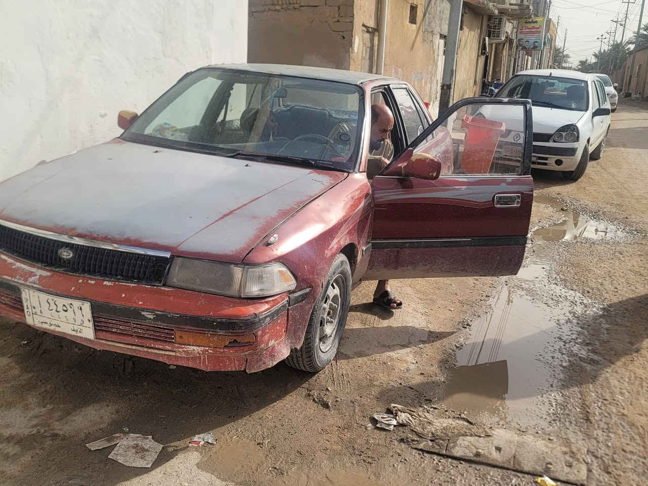 السلام عليكم صاحبها بسفان لكن ضاع رقم تليفونه وعندي هاي الكرونه بسم جاري مكينه  وكير بالضمان و مكفوله من الصبغ والضربه   ابو الخصيب سعرها 30  ***********
